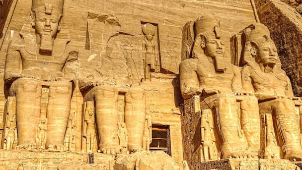 Tempo de Abu Simbel en Egipto