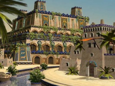 Los jardines colgantes de babilonia Los jardines colgantes de babilonia