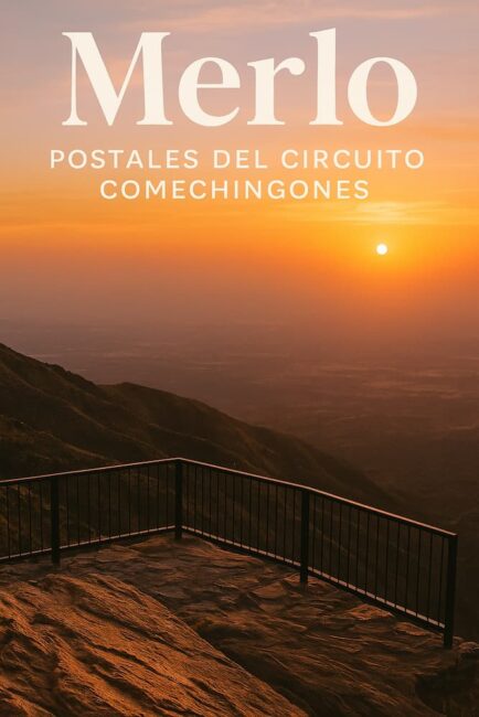 Recorrido del circuito Comechingones Paisajes del recorrido del circuito Comechingones al atardecer