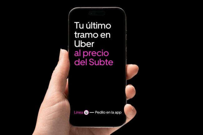 Uber presenta la Línea U en Buenos Aires, nueva opción para complementar el transporte público