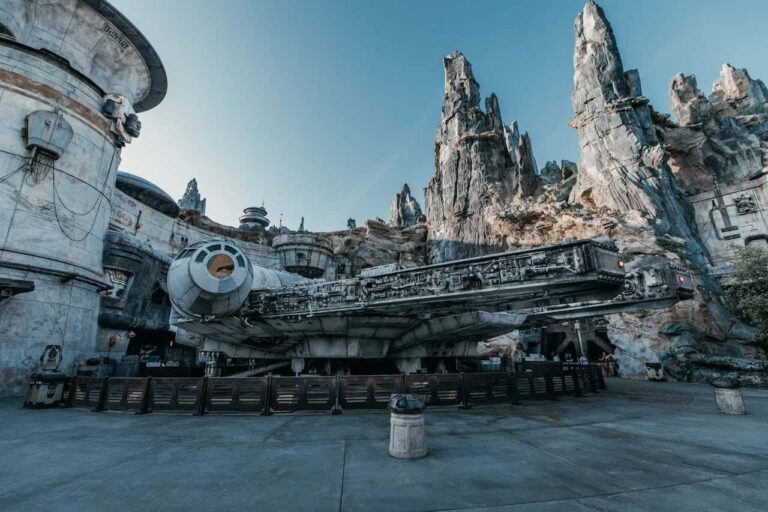 Millennium Falcon en Star Wars Galaxy&rsquo;s Edge, una de las &aacute;reas m&aacute;s visitadas de Walt Disney World