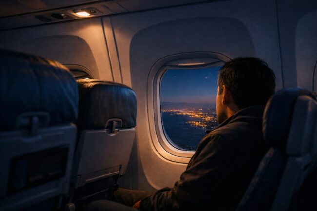 El valor de los puntos y millas es mayor al que crees Persona viajando en avión usando puntos y millas para acceder a vuelos premium y maximizar el valor de sus recompensas