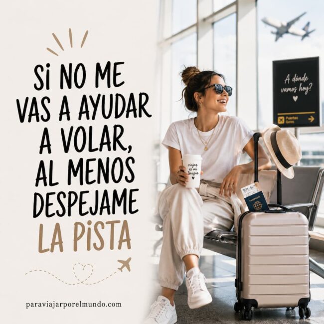 Encontrar buenos precios ayuda a viajar por el mundo. frases de viajes