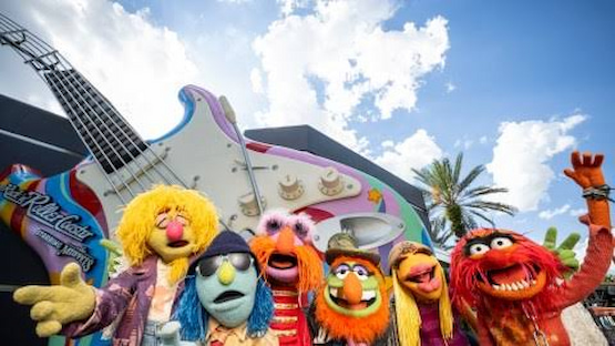 Personajes de The Muppets en Disney's Hollywood Studios, uno de los parques de Walt Disney World en Florida